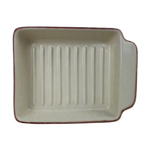 Ceramic Bakeware Baking Dishes Baker Cooking Pan Rectangular Baking Dish With Handles Set