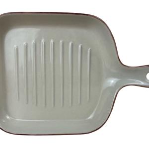 Ceramic Tableware Creative Western Breakfast Steak Plate Oven Cooking Plate for Home Hotel Parties