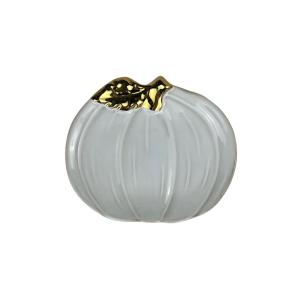 Brown Pumpkin Ceramic Statue & Figurine for Home and Office Decorations